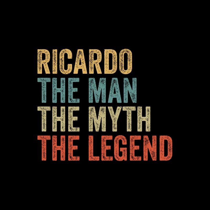 Ricardo the man the myth