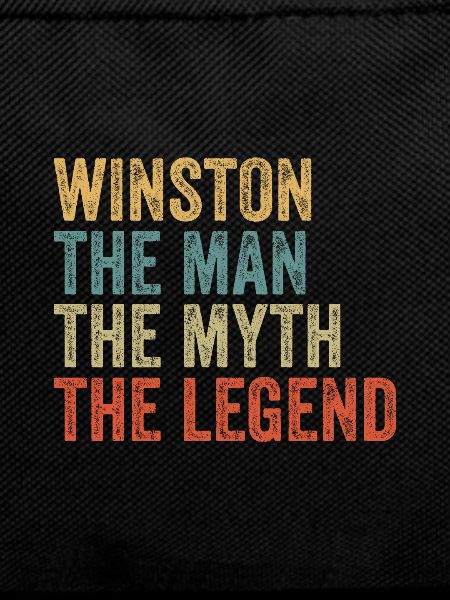 Winston the man the myth