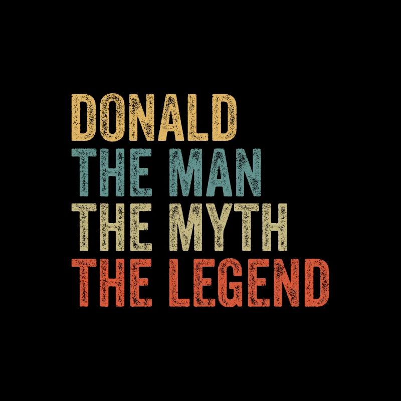 Donald the man the myth