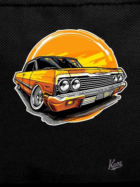 Classic Golden Oldtimer: Lowrider Style