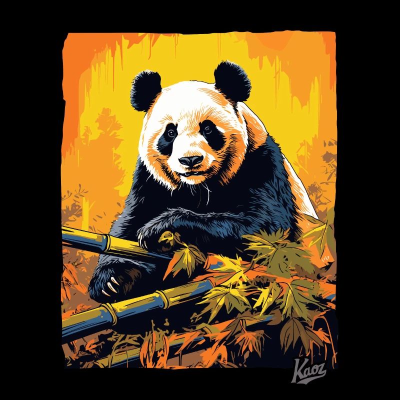 Panda im Dschungel
