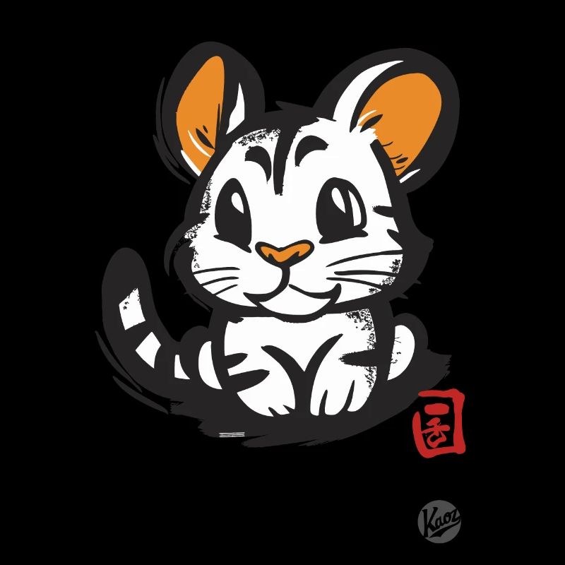 Cute Mouse Tiger Cat