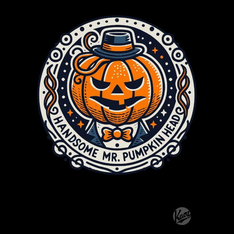 The handsome Mr. Pumpkin Head