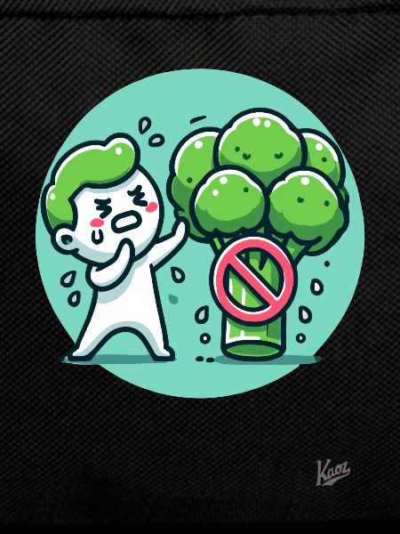 Say no to broccoli