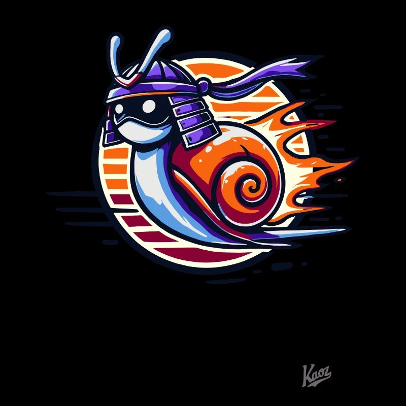 Japanese Samurai Turbo Snail
