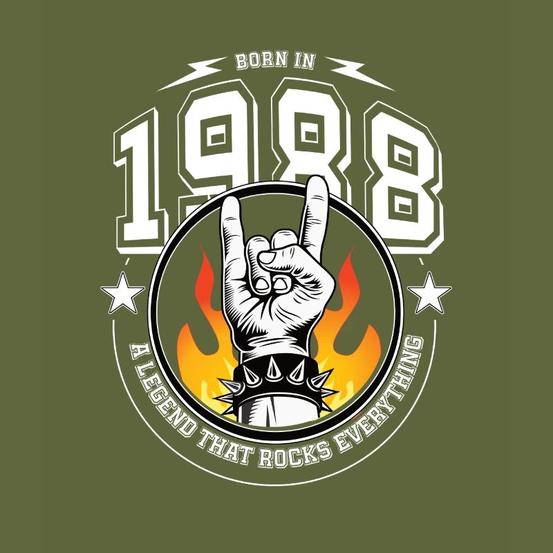 1988 Birthday, rocks everything