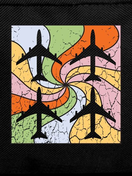 Mandala Airplane Pattern