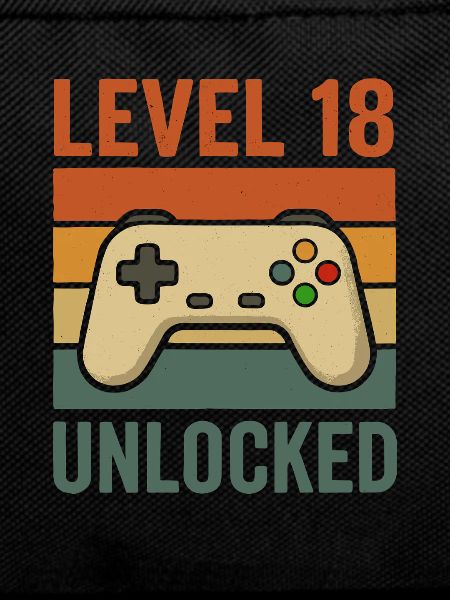 Gamer Birthday Retro Design