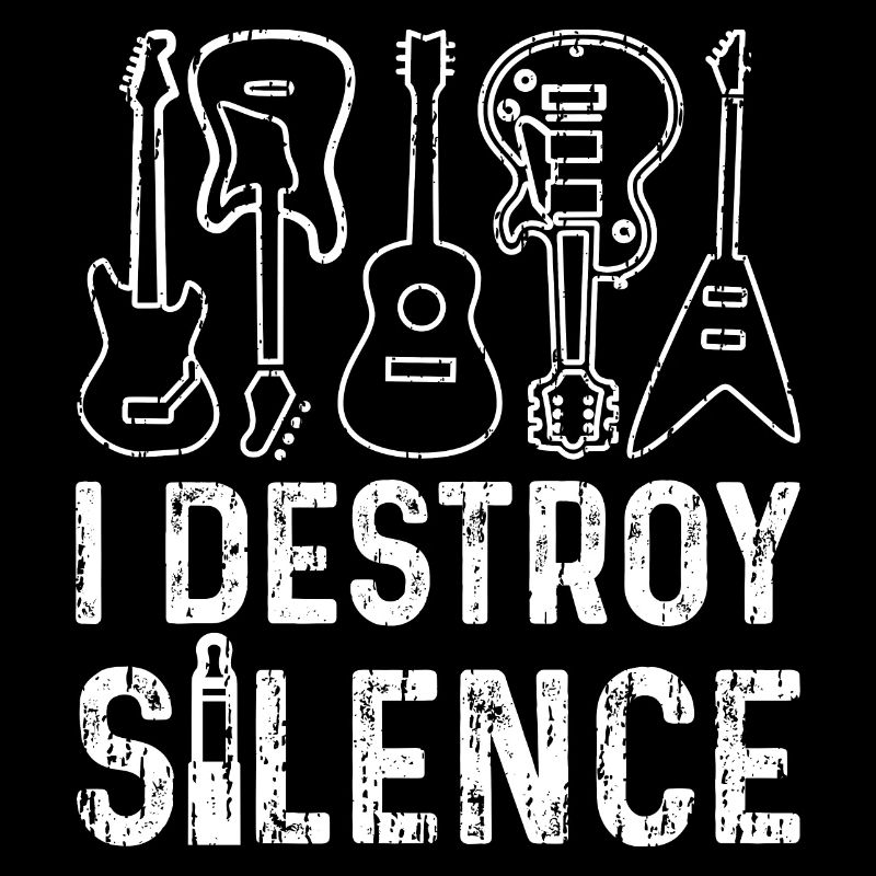 I Destroy Silence Guitar