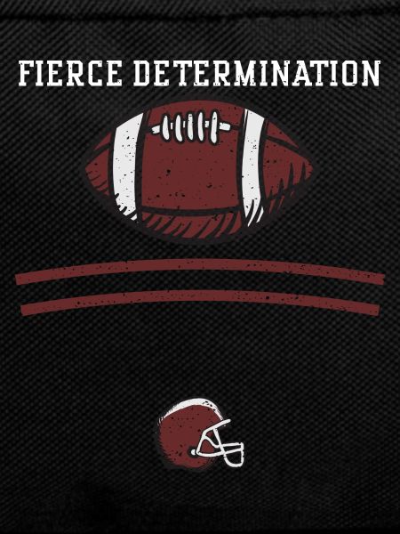 Fierce determination - Football