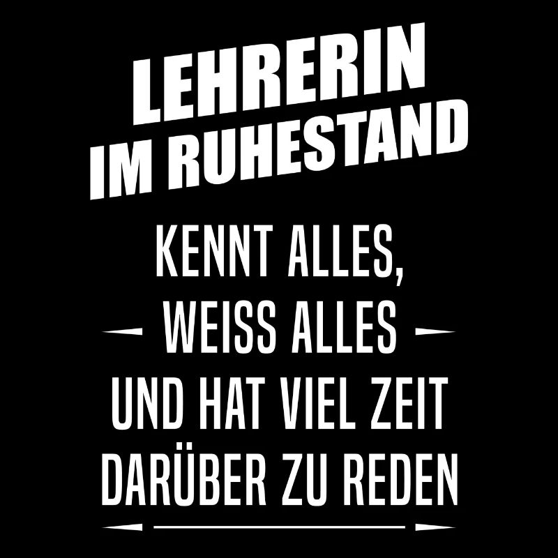 Lehrerin im Ruhestand