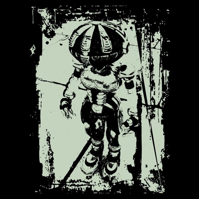 robo metall green