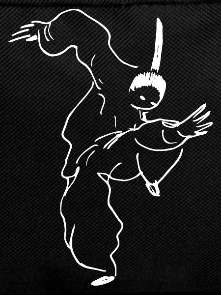 Combattant de kungfu