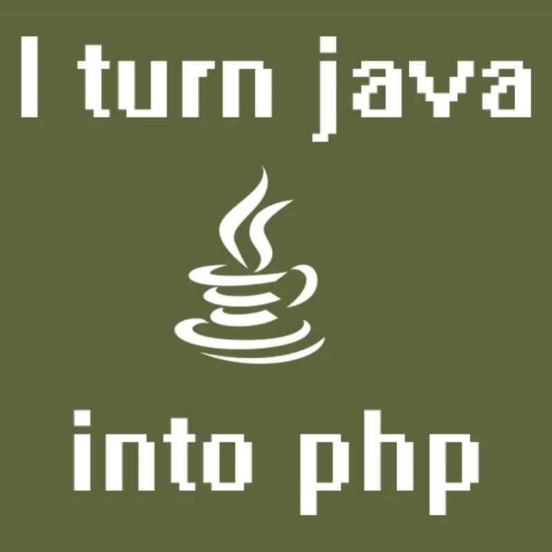 I turn java into php