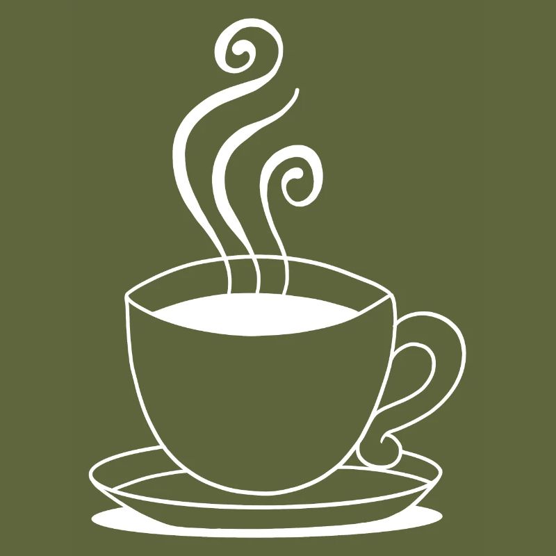 Coffee cup, motif for all coffee lovers