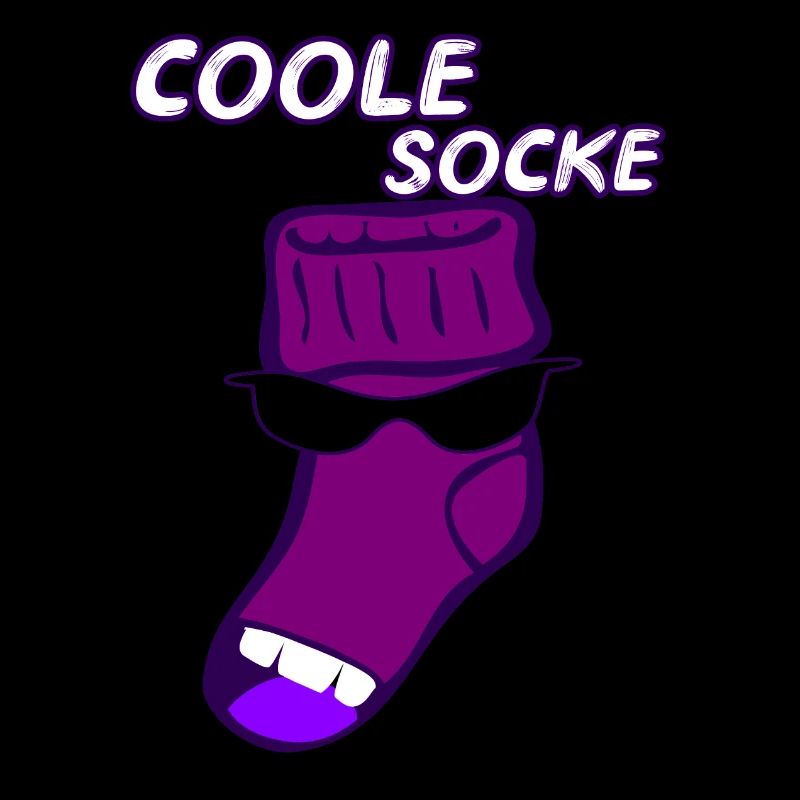 Coole Socke witzig Geschenk Idee