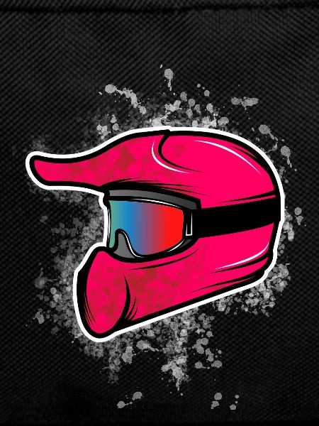 Motocross Helmet Pink