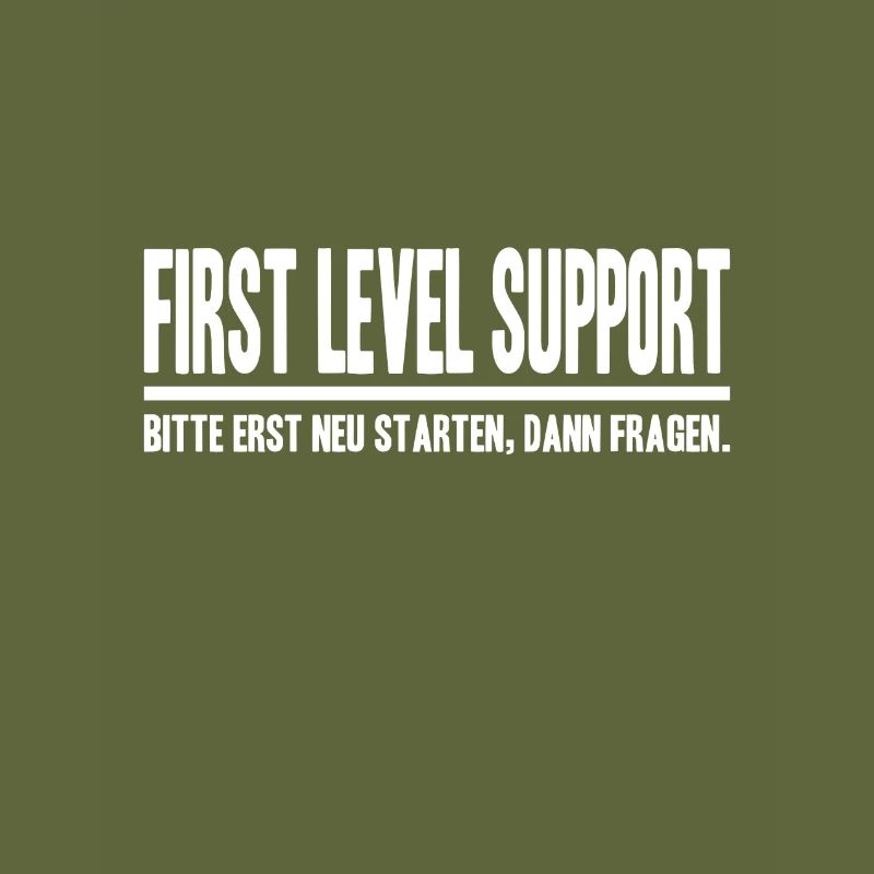 First Level Support Bitte erst neu starten IT EDV