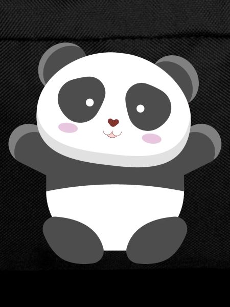 Panda cheers panda bear design