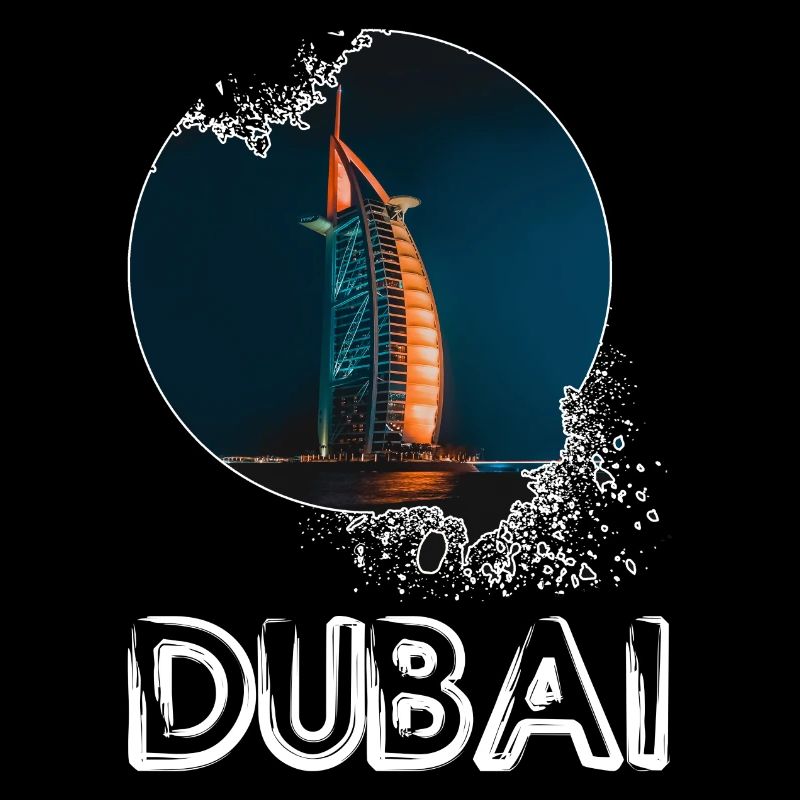 Dubai Burj Al Arab Skyline