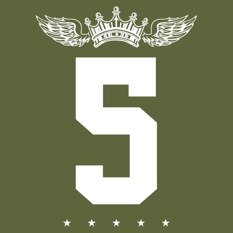 5 Number crown