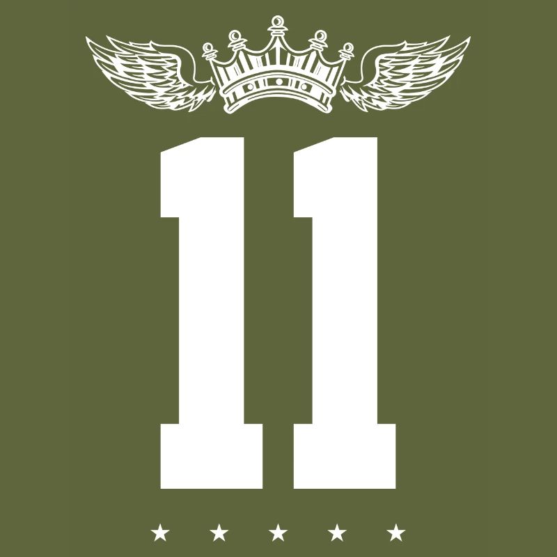 11 Number crown