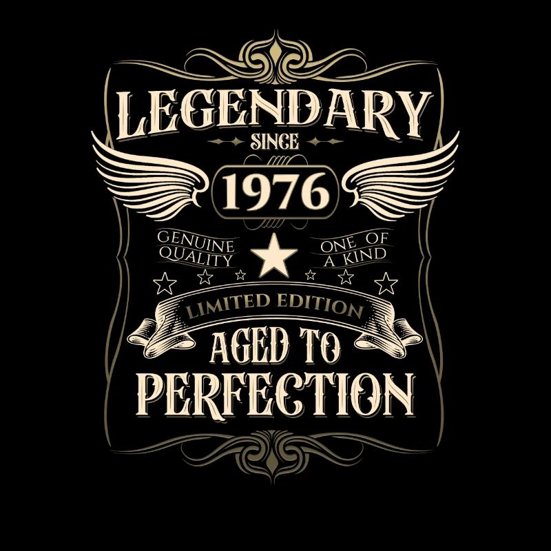 Legendär seit 1976 46. Geburtstag Geschenk Awesome