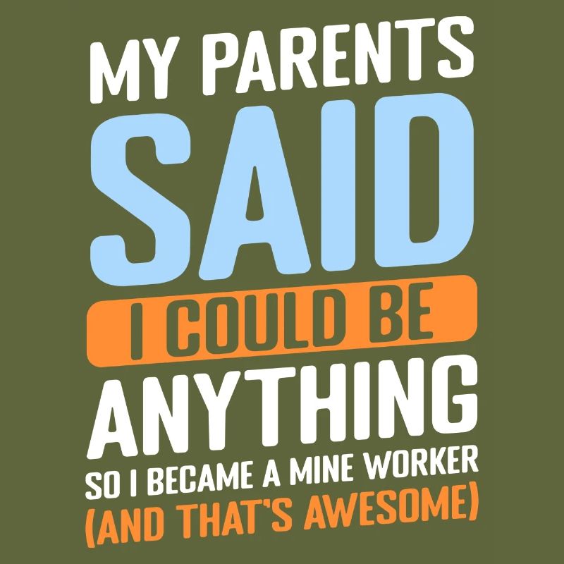 Miners underground treasures