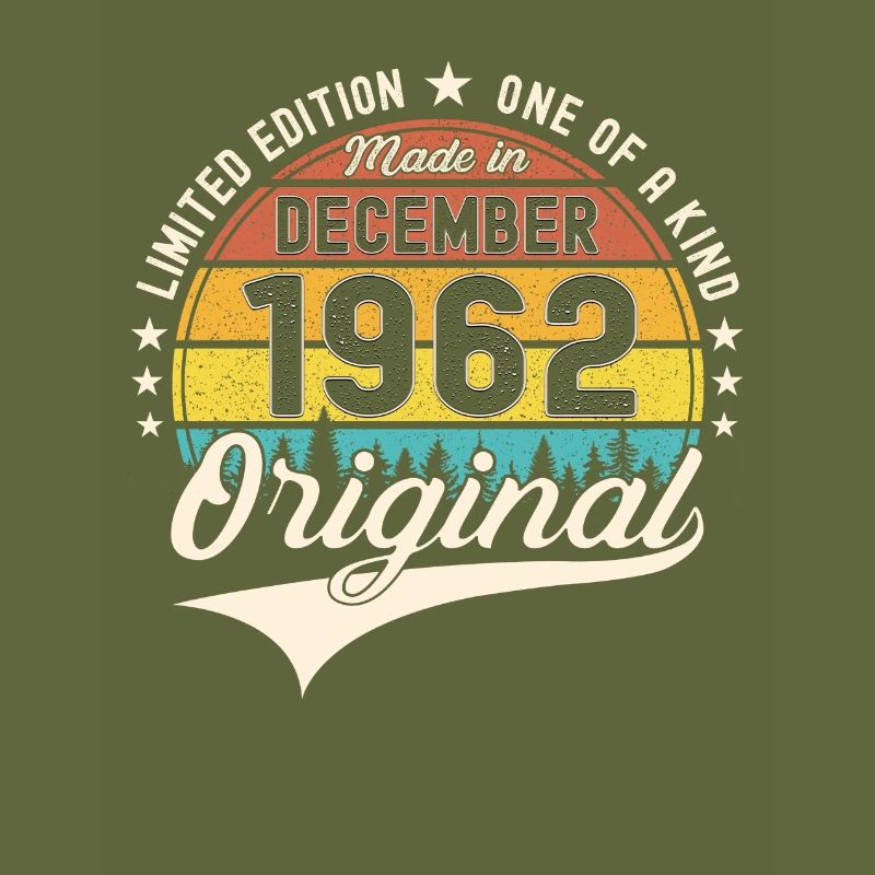 Original December 1962 60th birthday gift