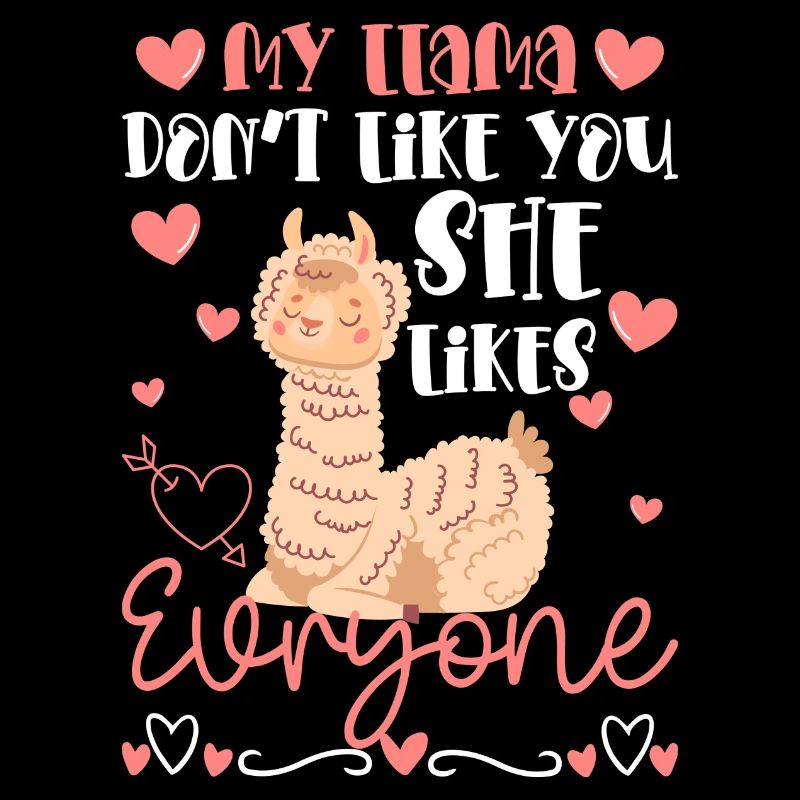 Llama Fluffy Fur Wool