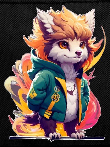 Cute stylish griffin