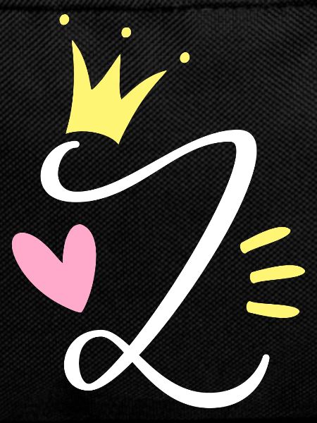 Letter Z Initial Letter Crown