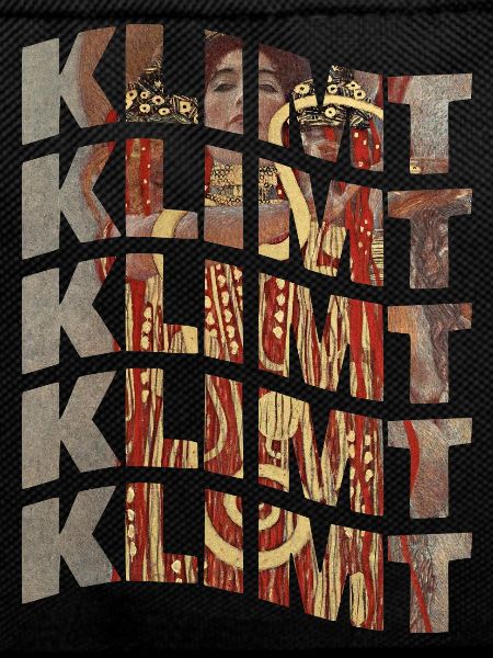 T-shirt Klimt effet vague