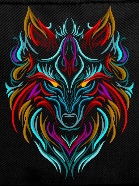Wolf Tattoo Bunt