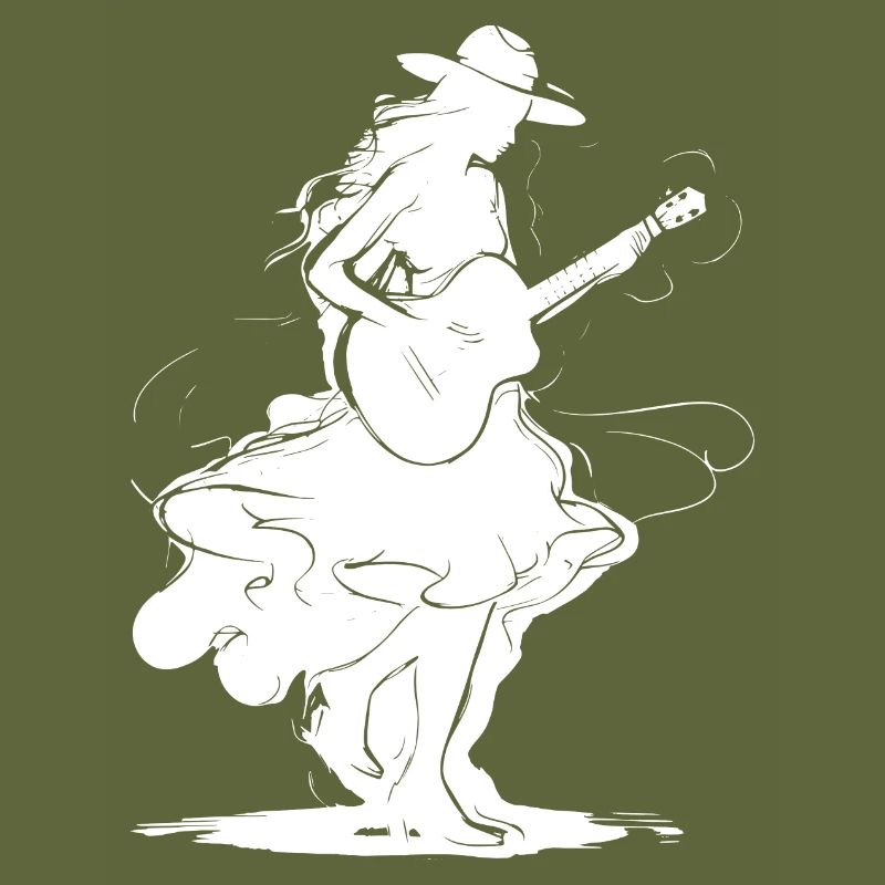 Gitarrenmädchen