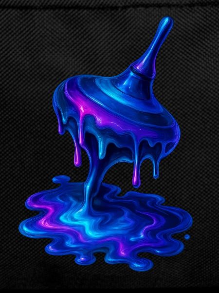 Melting Top Blue Purple