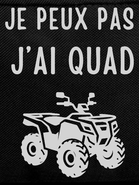 I can't I have a quad