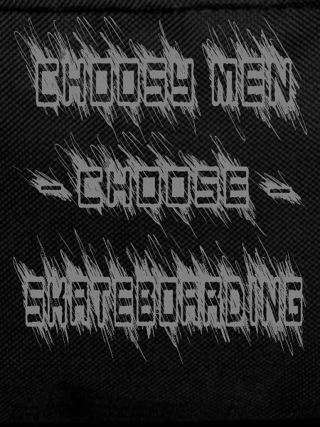 Choosy men choose skateboarding