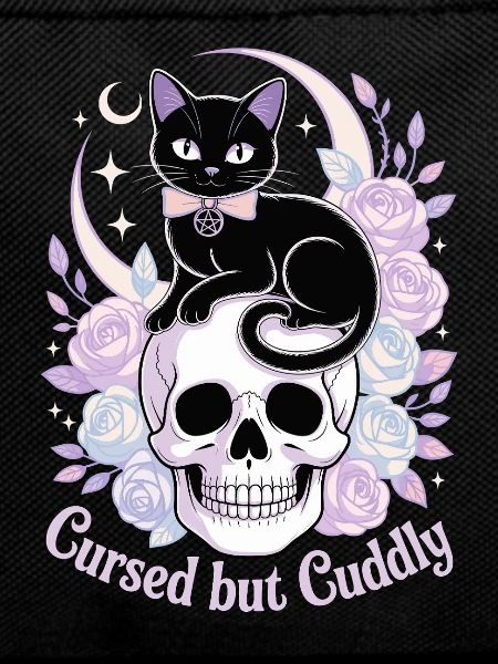 Cursed and Cuddly: Cat Skull