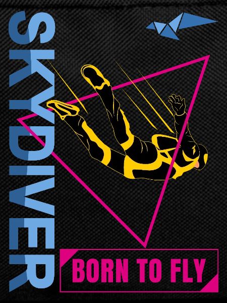 Parachuting Skydiver | Born to Fly