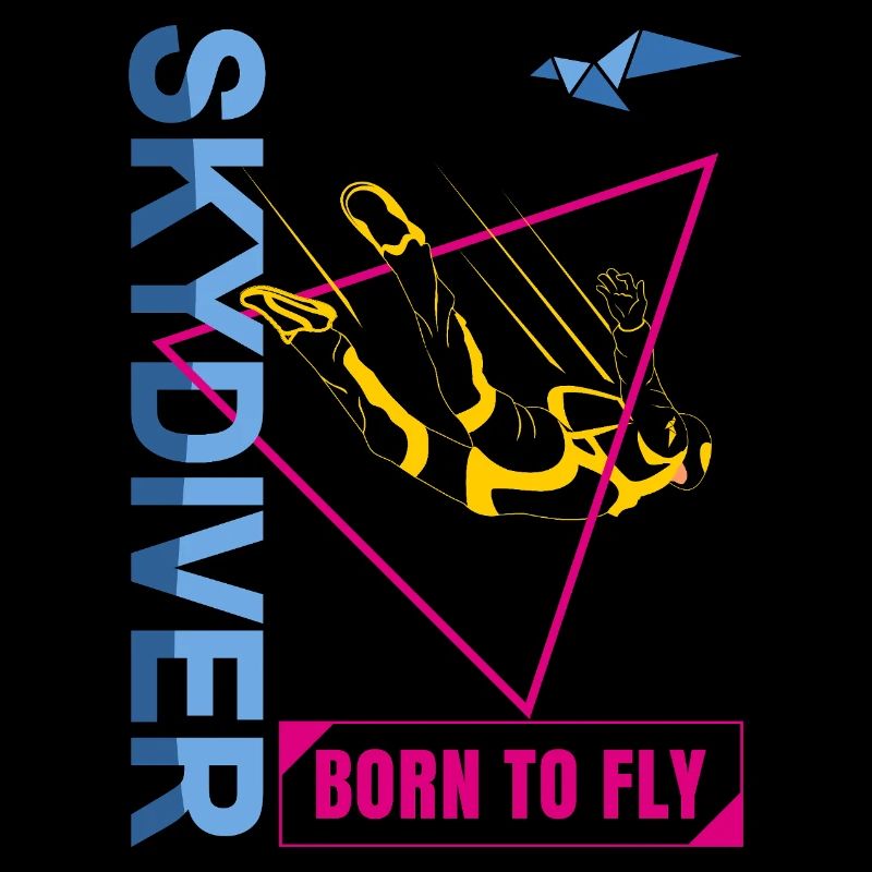 Parachuting Skydiver | Born to Fly
