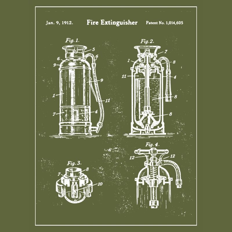 Fire Extinguisher blueprint gift