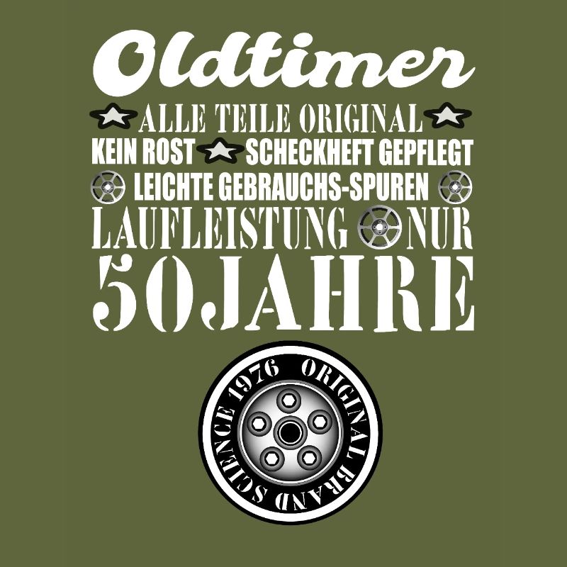 zum 50. Geburtstag - Oldtimer