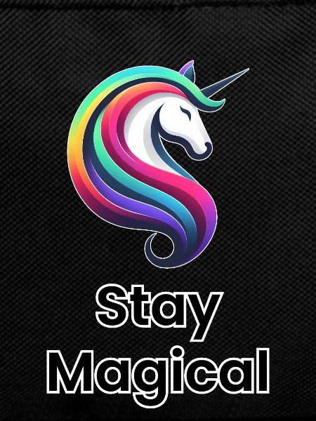 Einhorn Regenbogen – Stay Magical