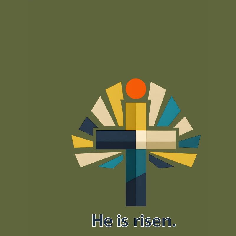 Resurrection He is Risen Easter Jesus