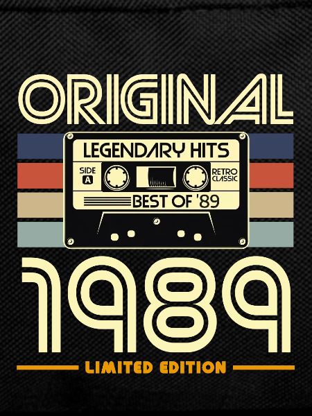 Original 1989 Retro Cassette