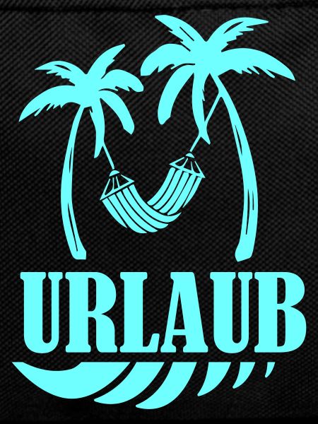 URLAUB Palmen Hängematte Design
