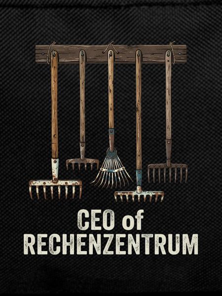 Leiter vom Rechenzentrum Gartenoutfit Gartenarbeit