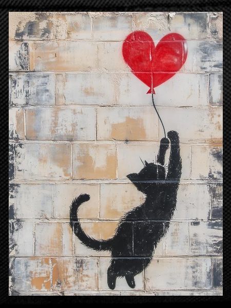 Banksy Cat