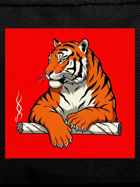 Smoking Tiger - Comic Vibes